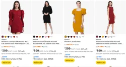Shasmi womens dresses upto 80% discount