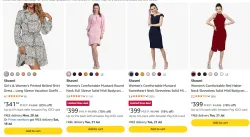 Shasmi womens Dresses upto 83% discount 