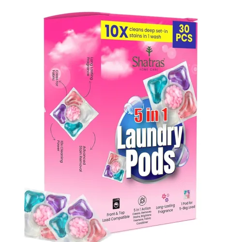 Image of Shatras 5-in-1 Laundry Detergent Pods (30 Pack)