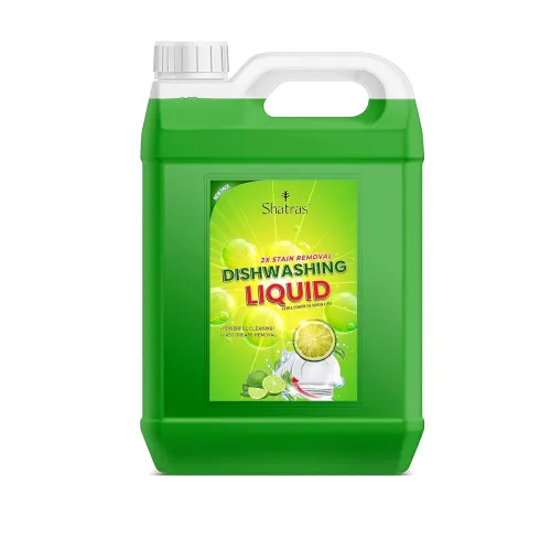 Image of Shatras Dishwash Liquid Gel Lemon Dishwashing Detergent (5000 ml)