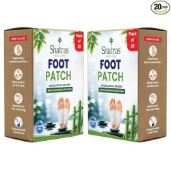 Shatras Herbal Foot Patch for Detox & Relaxation