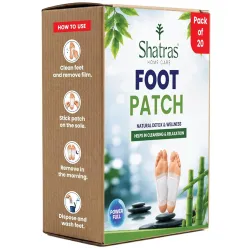 Shatras Herbal Foot Patch for Detox & Relaxation