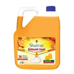 Shatras Orange Dishwash Liquid - 5L