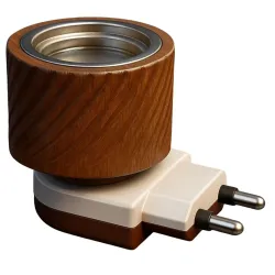 Sheesham Wooden Kapoor Dani | Night Camphor Diffuser| Bakhoor Burner| Electric Incense Burner |Dhoop Dani for Home, Offi