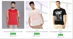 Shein men t-shirts at minimum ₹175 