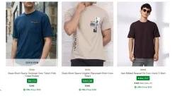 shein t-shirts startinf at ₹299