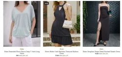 Shein women clothing starting at 40