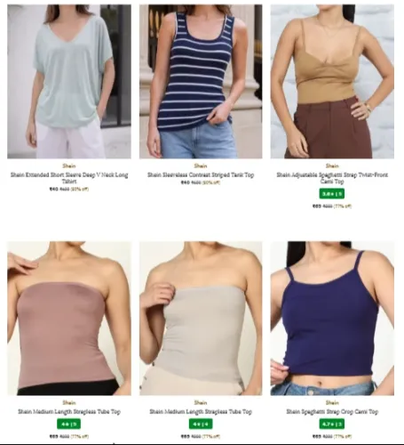 Image of shein women clothing up to 80% Discount 