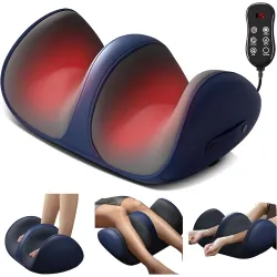 Shiatsu Foot Massager Machine with Heat, Foot and Calf Massager,Delivers Relief for Tired Muscles and Plantar,Deep Tissue Massager, Pain Relief, Promotes Blood Circulation Giftfor Women Men