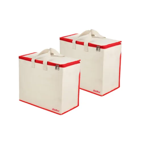Image of SHIBUI Cotton Handles Storage Organizer Bags