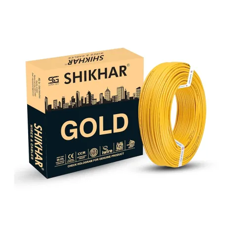 Image of SHIKHAR GOLD House Wire and Cable 90M Length 
