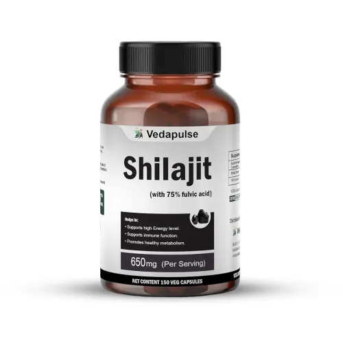 Image of Shilajit 1100mg Fulvic Acid Capsules Men