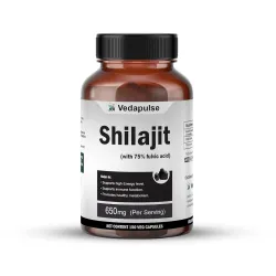 Shilajit 1100mg Fulvic Acid Capsules Men