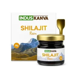 Shilajit / Shilajeet Resin - 20g | 500mg/Serving | 40 Servings | Boost Muscle Growth & Stamina | Contains Pure himaliyan shilajit | 100% Ayurvedic (40)