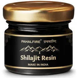 Shilajit/Shilajeet Pure Himalayan Resin Gold Grade 20g | 500mg Serving | 40 Servings | Boost Muscle Growth & Stamina Fulvic Acid with Lab Test Report Approved by Ministry of Ayush Government...
