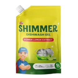 Shimmer Dishwash Gel – 5L Family Pack 