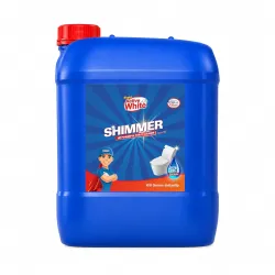 Shimmer Pro Max Toilet Cleaner - 10L | Professional Formula | Mega Refill Pack for Heavy Usage | Removes Tough Stains & Odours | Deep Cleaning Toilet Bowl Cleaner
