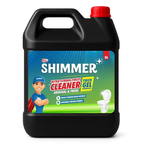 Image of Shimmer Toilet Cleaner Liquid - 5L Mega Jar | Thick Bathroom Cleaning Liquid | Removes Tough Stains & Limescale