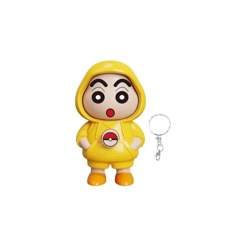 Image of Shinchan 3-in-1 Rotating Face Keychain