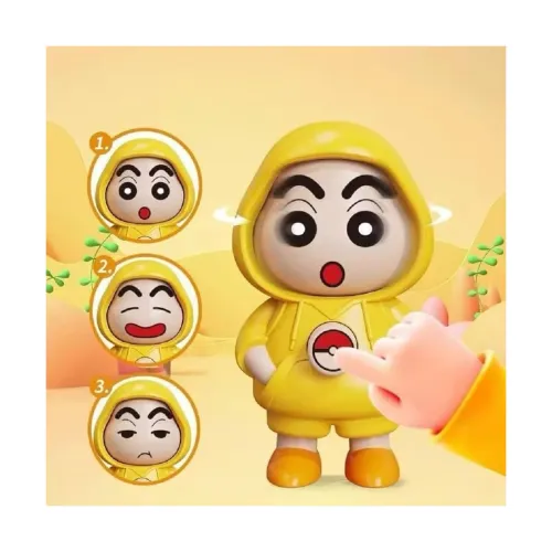 Image of Shinchan Face Changing Keychain Accessory