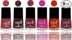 Shine Bright Glossy nail Paints Set of 6 
