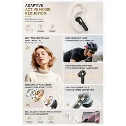Shine Truly Wireless Earbuds TWS | ~32dB ANC & Transparency Mode