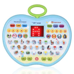 SHINETOY AppleShape Educational Tablet Toy Study Game for 3+ Year 