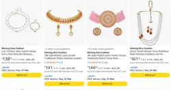 Shining Diva Women Necklace Upto 93% Discount 