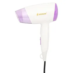 SHINON SH-8152 Professional Hair Dryer 650 Watts 3 heat settings (Hot/Cool/Warm) Overheating Protection, Lightweight and