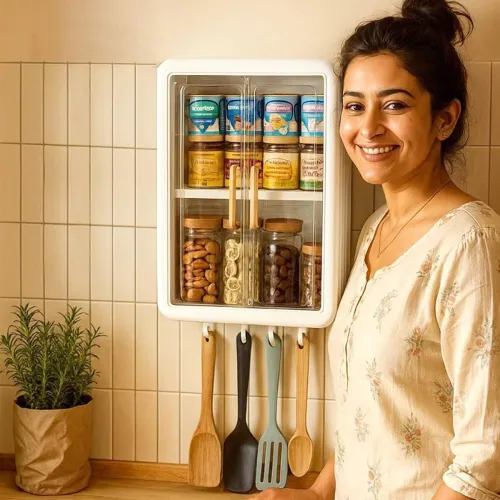 Image of Shiswa 3-Layer Self-Adhesive Wall Cabinet (1 Pc)