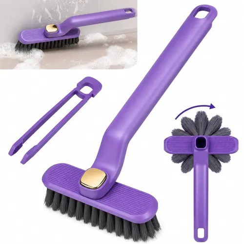 Image of SHITHI Mini Gap Cleaning Brush Rotating Tile Grout Scrubber