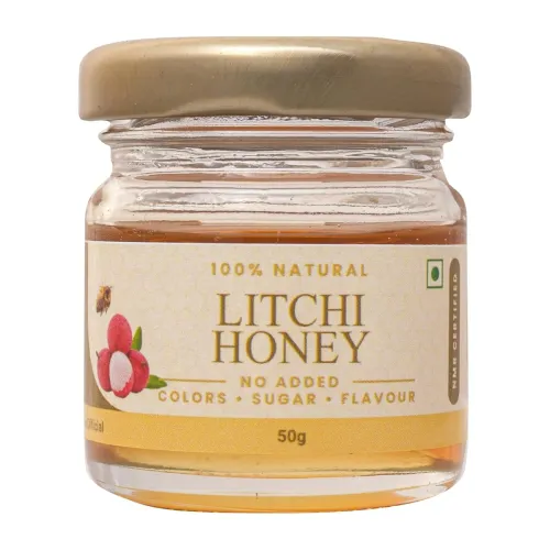 Image of Shiva Organic Raw Litchi Honey 50g