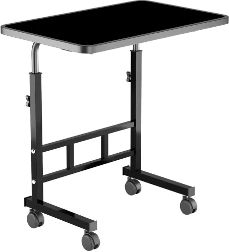 Image of SHIVRUDRA BLACK ADJUSTABLE TABLE MARBLE LIGHT HIGHT Wooden