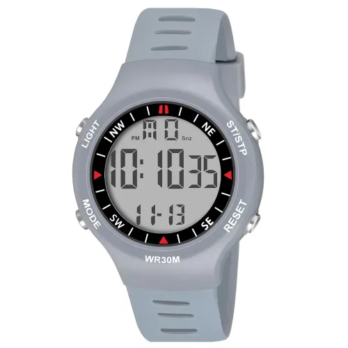 Image of Shocknshop Digital Sports Stylish Multifunctional Electronic LED White Dial