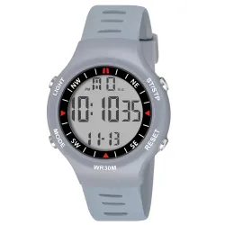 Shocknshop Digital Sports Stylish Multifunctional Electronic LED White Dial