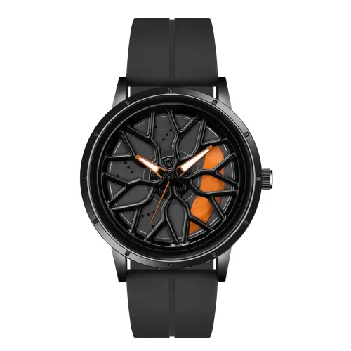 Image of Shocknshop RevolveX Rotating Hollow Wheel Hub Analog Watch for Men