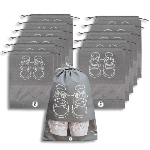 Image of Shoe Bag for Travel & Storage|Water-Resistant Shoe Organizer for Men