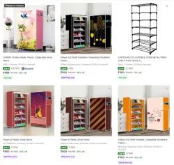 Shoe Racks Starting at ₹499