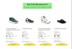 Off limit Shoes & Slide Loot : Buy 1 Get 1 Free On Already Discounted Product 