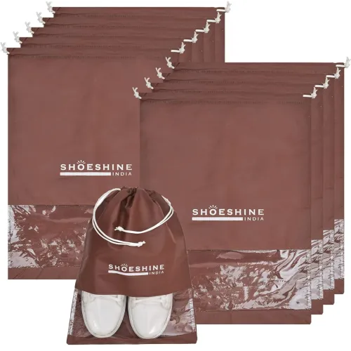 Image of SHOESHINE Shoe Bags – Pack of 10 Travel Organizers