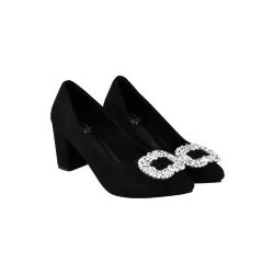 Shoetopia Women Pull On Pump Heels