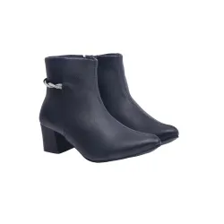 Shoetopia Women’s Chunky Heel Ankle Boots