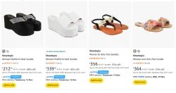 Shoetopia Womens Sandals upto 89% Discount