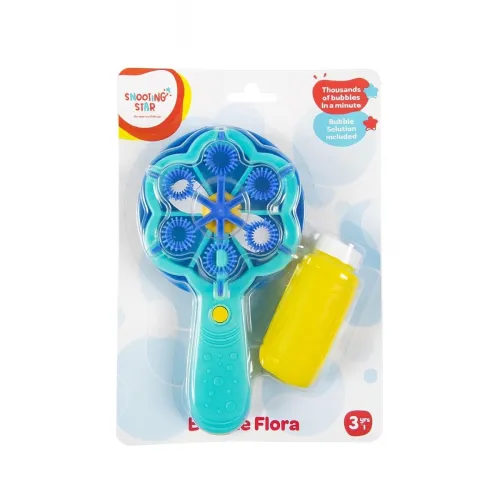 Image of Shooting Star Bubble Flora with 1 Refill Bubble Solution