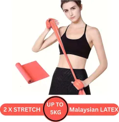 Shopeleven Resistance Band Pull Up Stretch Exercise Mobility Powerlifting for Training Fitness Band (Red, Pack of 1)