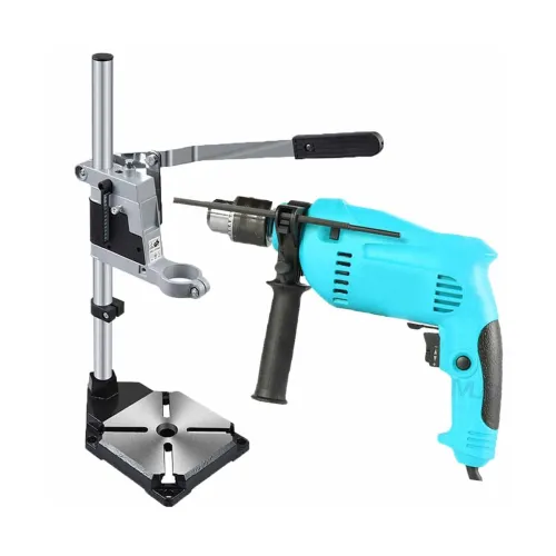 Image of Shoppingekart 13mm Impact Drill with Bench Stand, 600W (Corded)