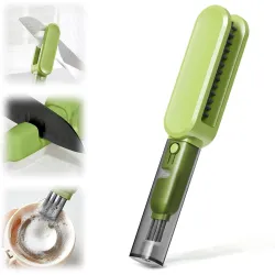 SHOPPOFOBIX 3 in 1 Knife Cleaner, Multi-Functional Kitchen Cutlery Brush