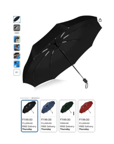 Image of SHOPPOFOBIX Windproof Umbrella |