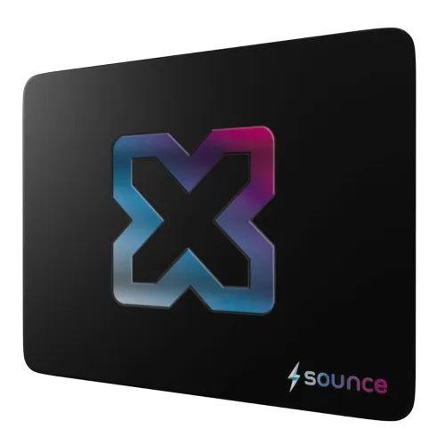 Image of Short title: Sounce Ergonomic Mouse Pad (Black, 9.8 x 8.2 Inch)