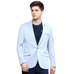 SHOWOFF Mens Solid Beige Blazer